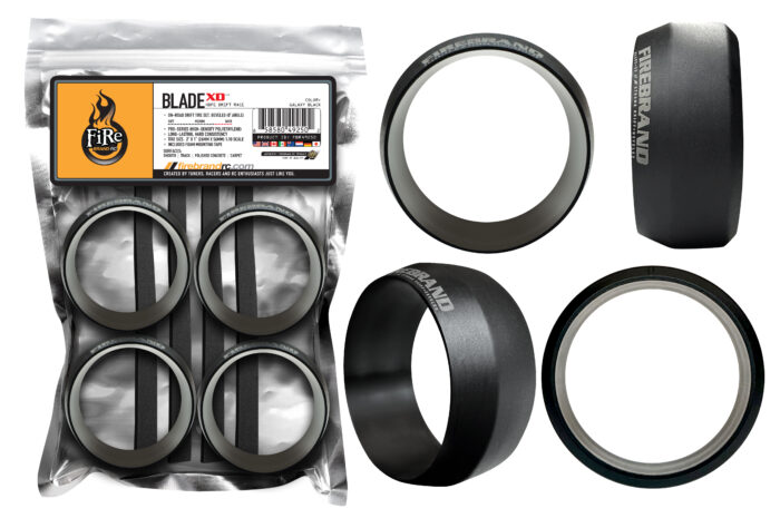 BLADE-XD™ ZERO DEGREE HDPE DRIFT RACE TIRES  (SET OF 4)