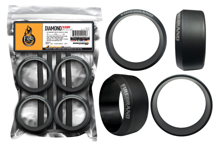 DIAMOND-XDR™ 5 DEGREE HDPE DRIFT RACE TIRES  (SET OF 4)