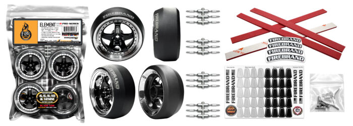 ELEMENT-DSR 0˚ PRO-SERIES COMPETITION DRIFT KIT 1:10 SCALE (ADJUSTABLE HUB OFF-SETS)