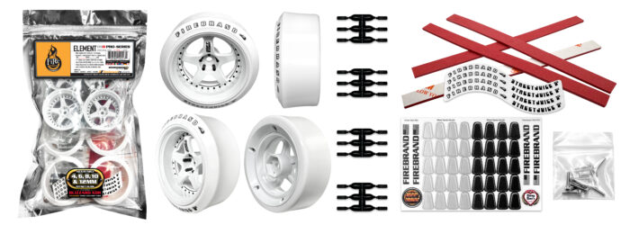 ELEMENT-DSR 5˚ PRO-SERIES STREETJUICE DRIFT KIT 1:10 SCALE (ADJUSTABLE HUB OFF-SETS)