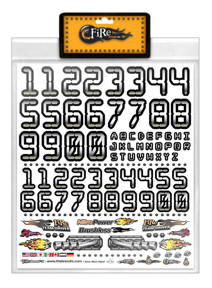 NUMB3RS™ DIGITAL SILVER w/BLACK