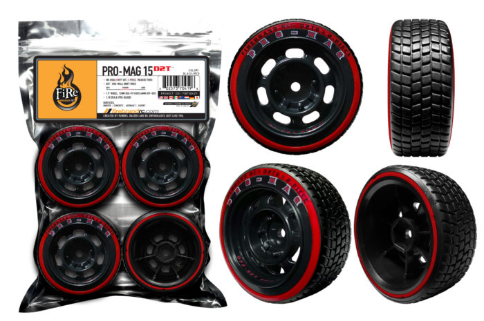 PRO-MAG 15-D2T6™ 1:10 Two-Piece Drift Tread