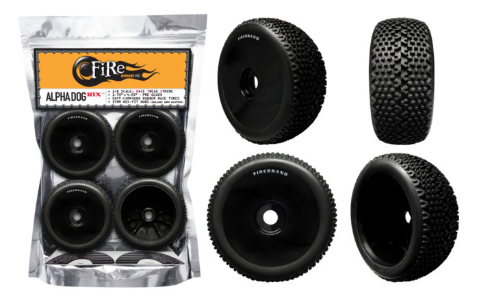 ALPHADOG–RTX™ 1:8 or 1:10 Race Tread