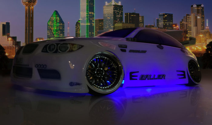 NEON-FLUX™ LED Light Strips. 7" x .25" (BLUE) - Image 5