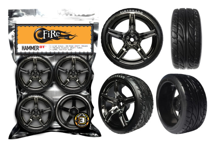 HAMMER-DT3™ 1:10 Drift Tread