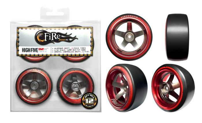 HIGH-FIVE–D2M12™ 1:10 Aluminum Drift (HDPE)