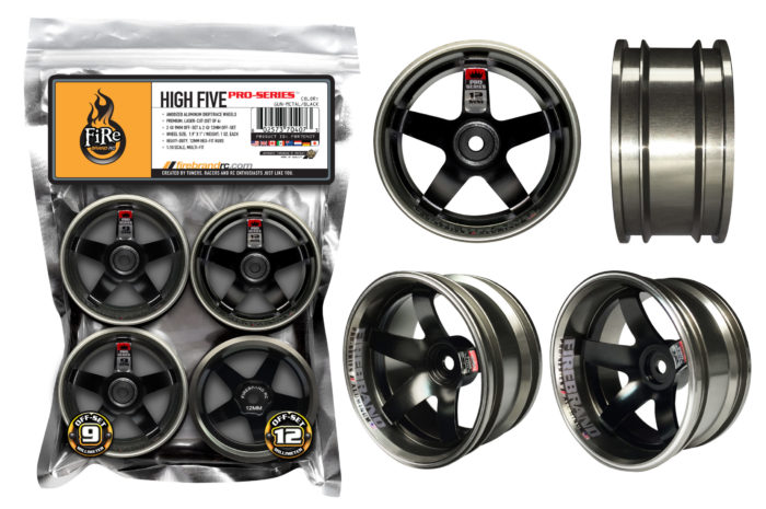HIGH-FIVE 1:10 PRO-SERIES 1.9" Wheels (Dual Hub Off-set)