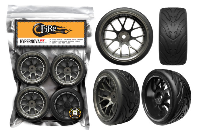 HYPERNOVA-RT9™ 1:10 Race Tread
