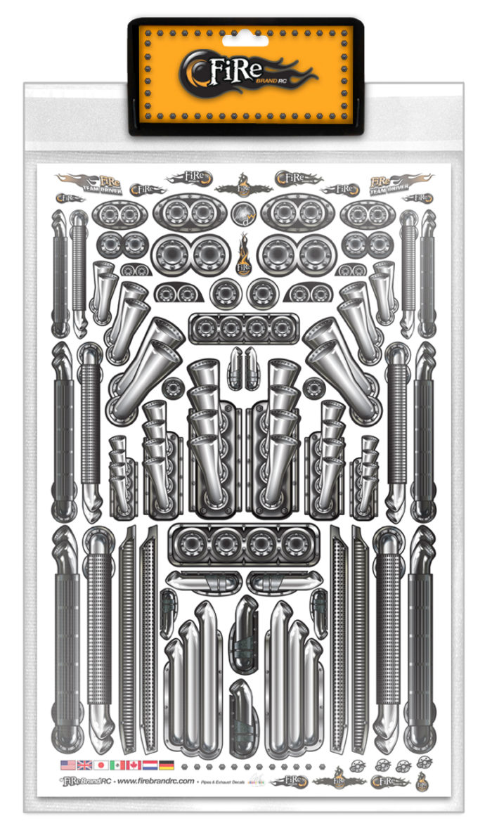 PIPES & MUFFLERS DECALS