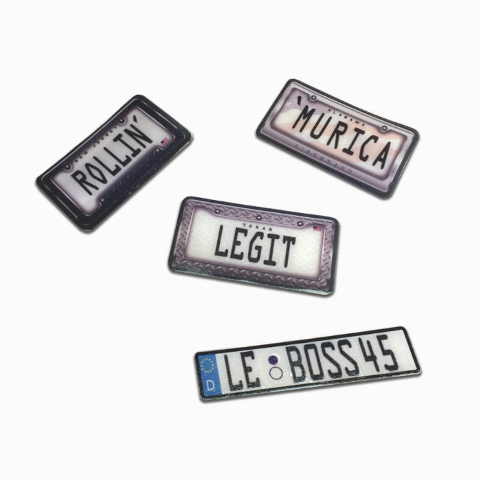 LICENSE PLATE DECALS - Image 3