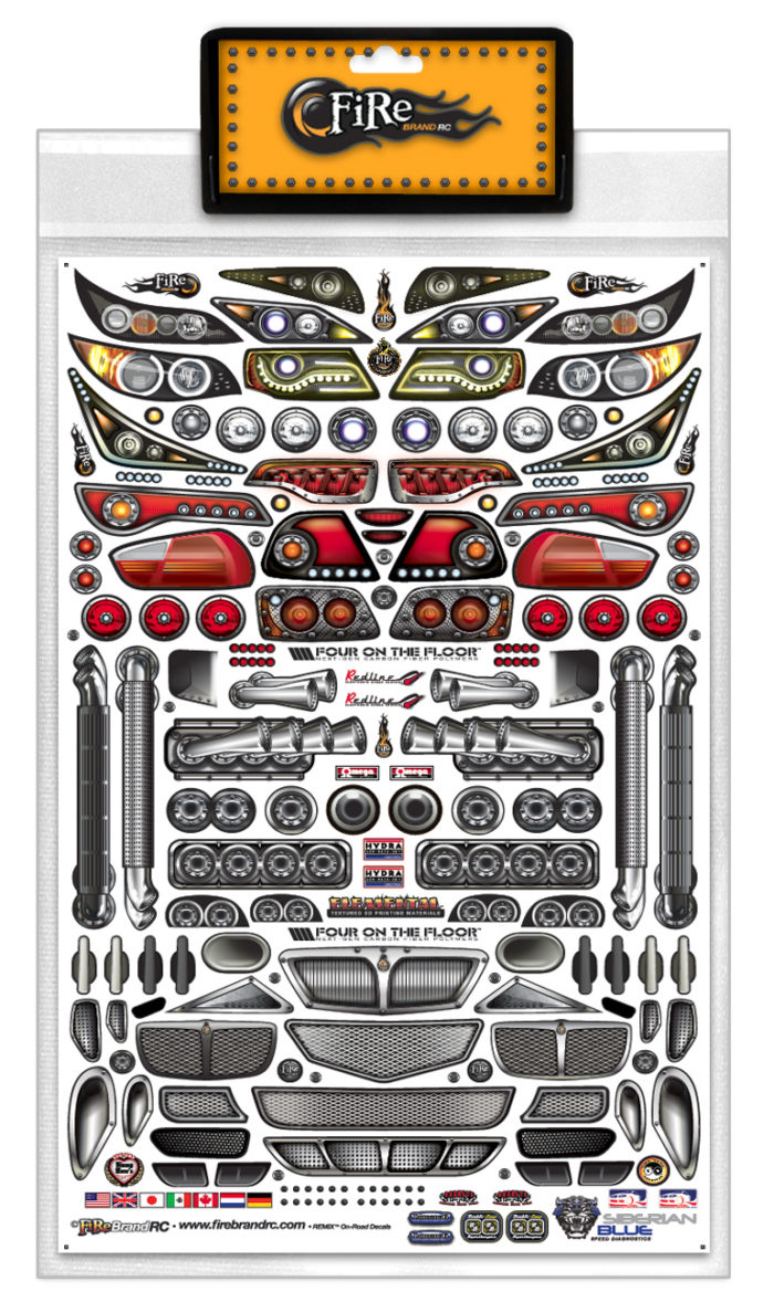 REMIX™ ON-ROAD BODY DECALS