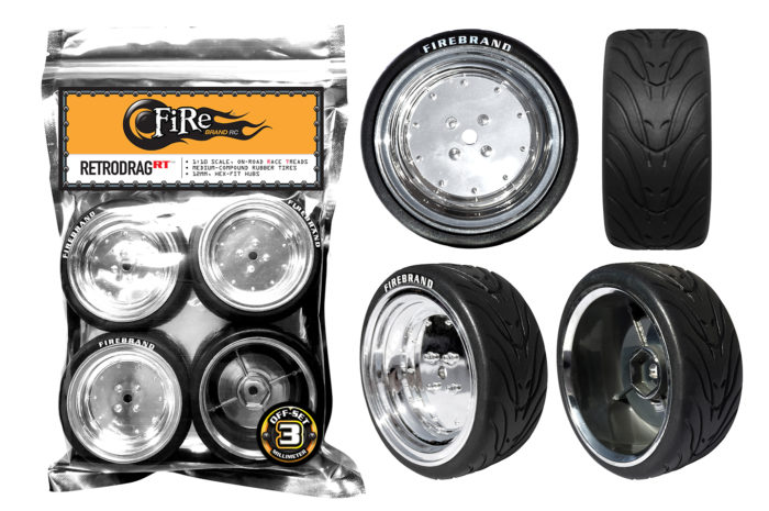 RETRODRAG-RT3™ 1:10 Race Tread
