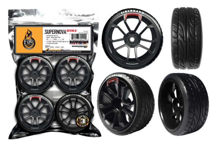 SUPERNOVA-DTR3 1:10 Drift Tread