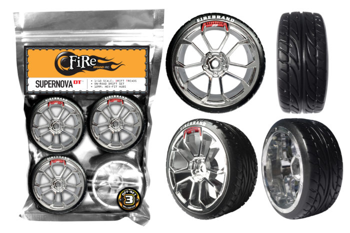 SUPERNOVA-DT3™ 1:10 Drift Tread