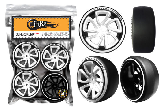 SUPERSKUNK-D23™ 1:10 Two-Piece Drift (HDPE)