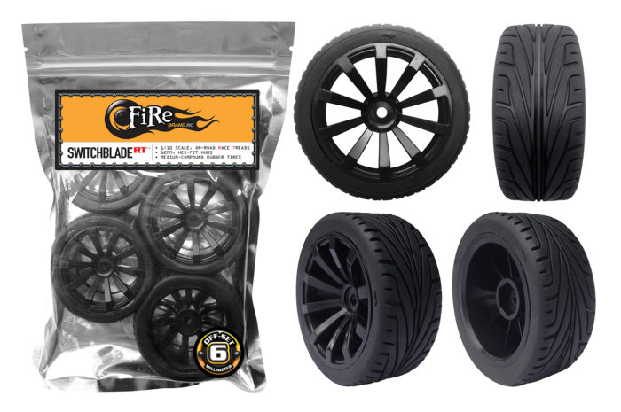 SWITCHBLADE–RT6™ 1:10 Race Tread