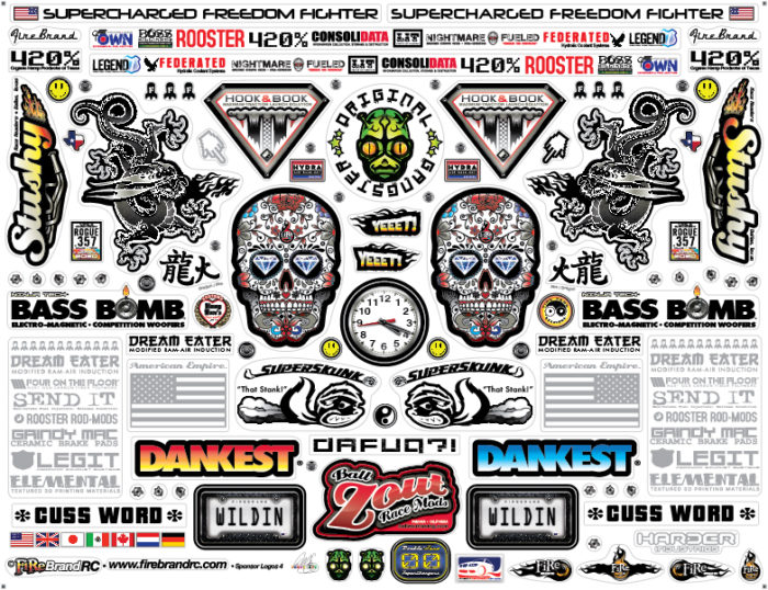 SPONSOR LOGOS 4 DECALS - Image 2